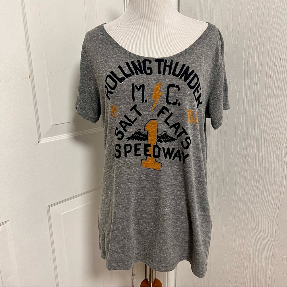 Lucky Brand Rolling Thunder Salt Flats Tee B1